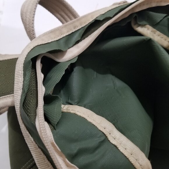 Roxy Green/Forest Green backpack & Roxy Gray Crossbody bag (2 total) - Picture 7 of 16